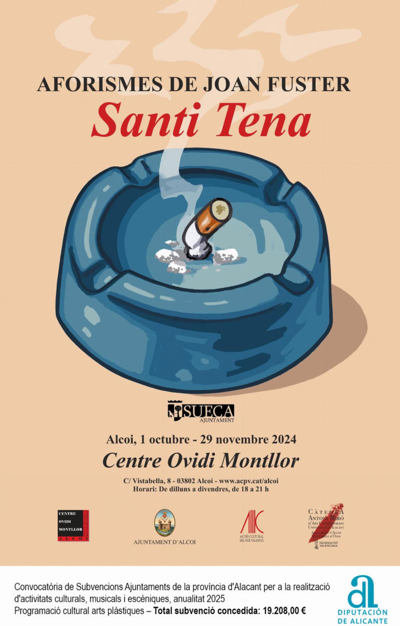“AFORISMES DE JOAN FUSTER, Santi Tena”