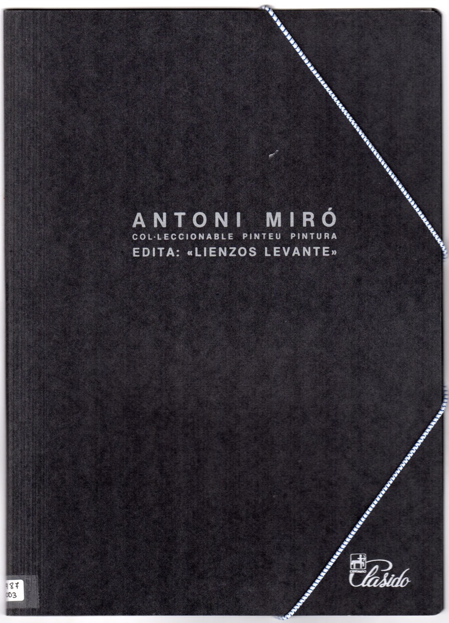 ANTONI MIRÓ COL·LECCIONABLE PINTEU PINTU...