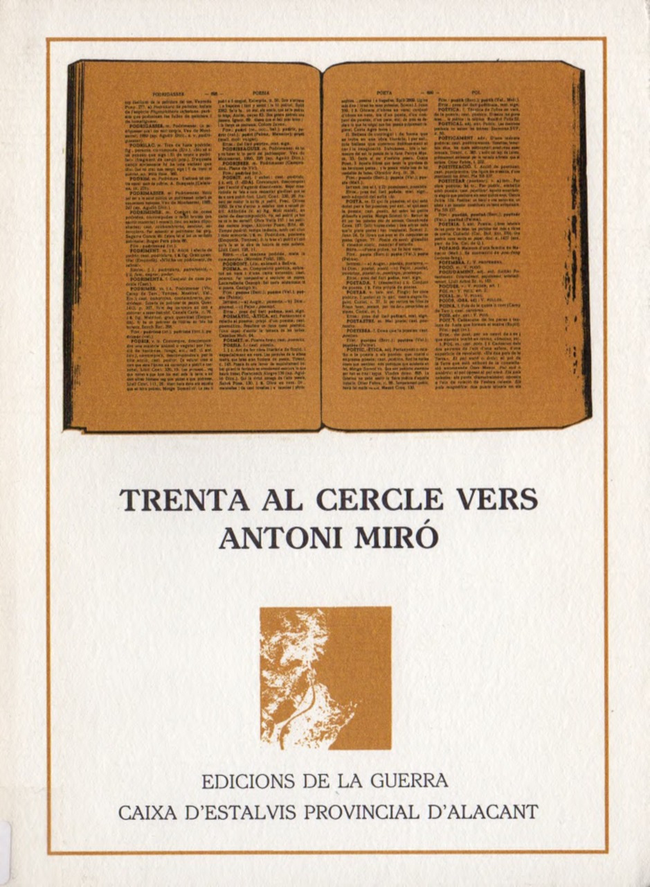 TRENTA AL CERCLE VERS ANTONI MIRÓ
